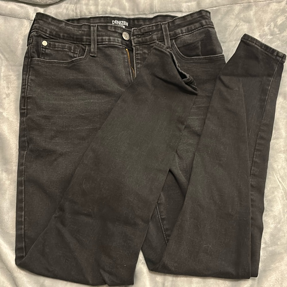 Denizen from Levi's Ultra High-rise super skinny jeans